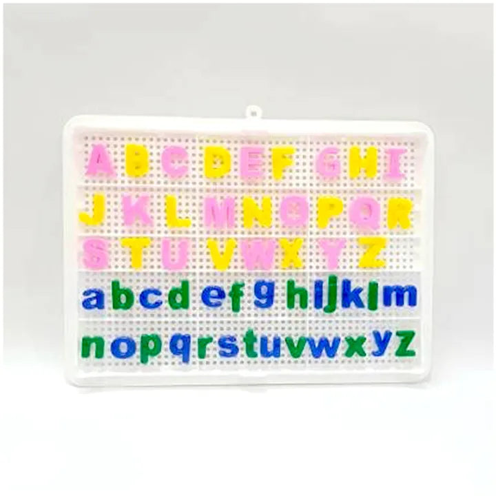 Alphabet Learning Pin Puzzle Board for Kids – ABC Letter & Word Building Toy
